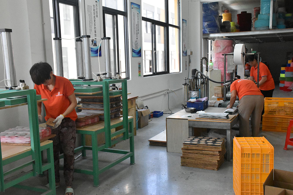 Skilled technician operating grinding tool machinery