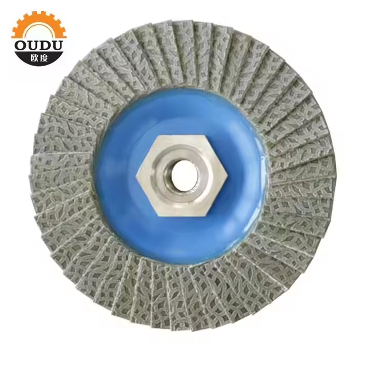 Diamond Hybrid Flap Disc M14 5/8-11 for Stone Glass Metal Edge Grinding
