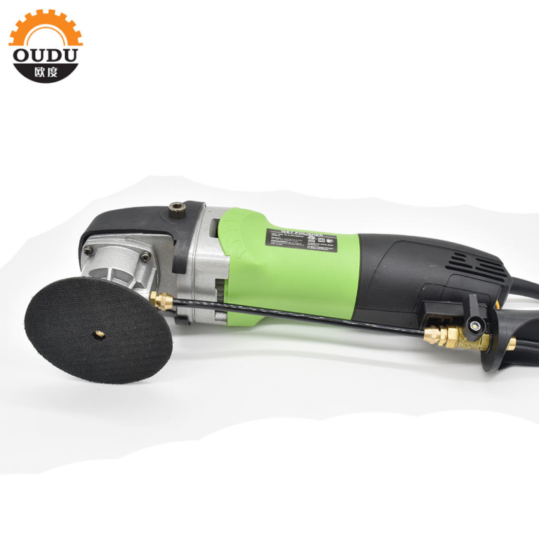 High Efficiency Industrial Wet Angle Grinder Electric Variable Speed for Polishing Pad Trigger Switch Type Wet Polishing Machine