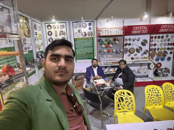 Tianli professional stone processing solutions and tools at India Stona Fair Bangalore