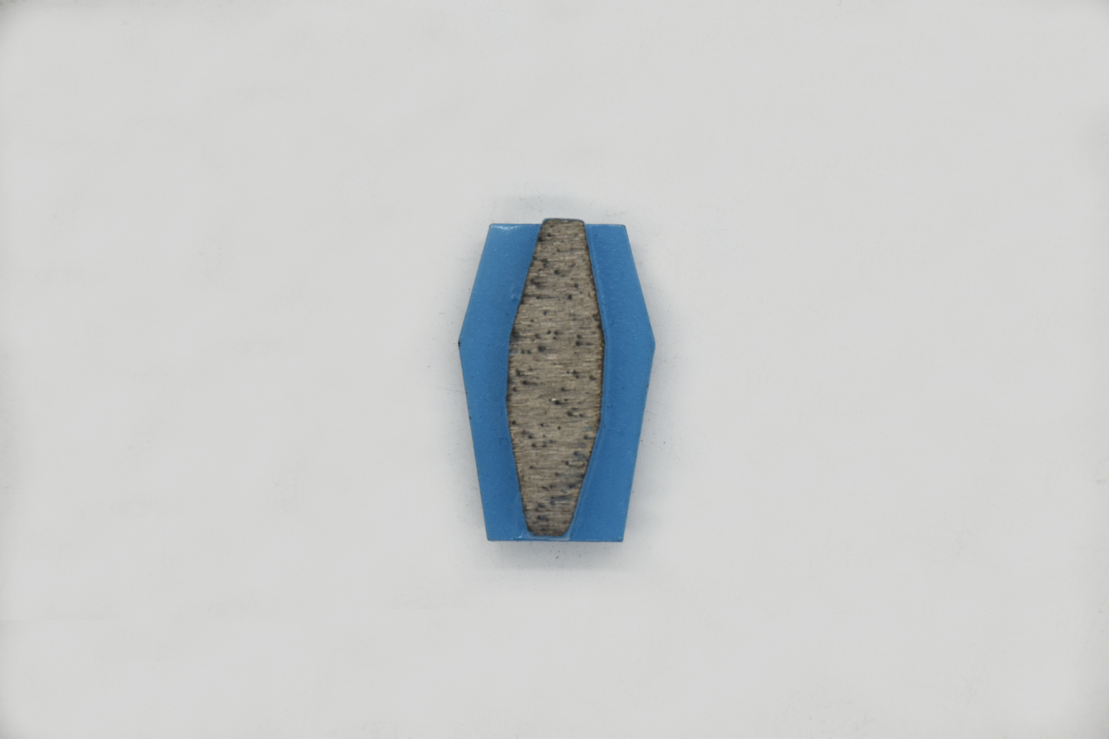 Blue Hexagon Single-Segment Diamond Grinding Block