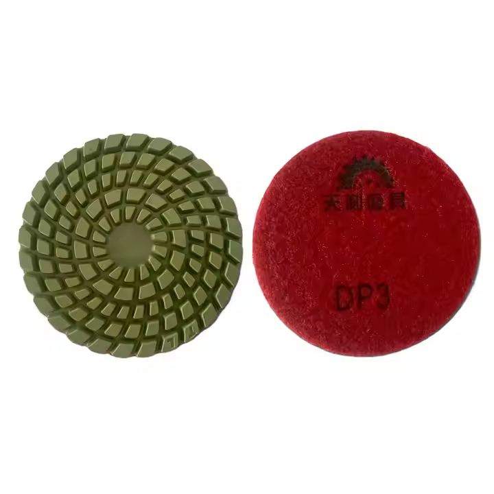 4-inch 5mm-thick Resin Bond Diamond Polishing Pad