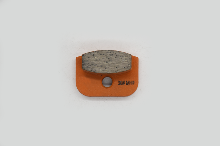 Orange Single-Hole Single-Segment Diamond Grinding Block
