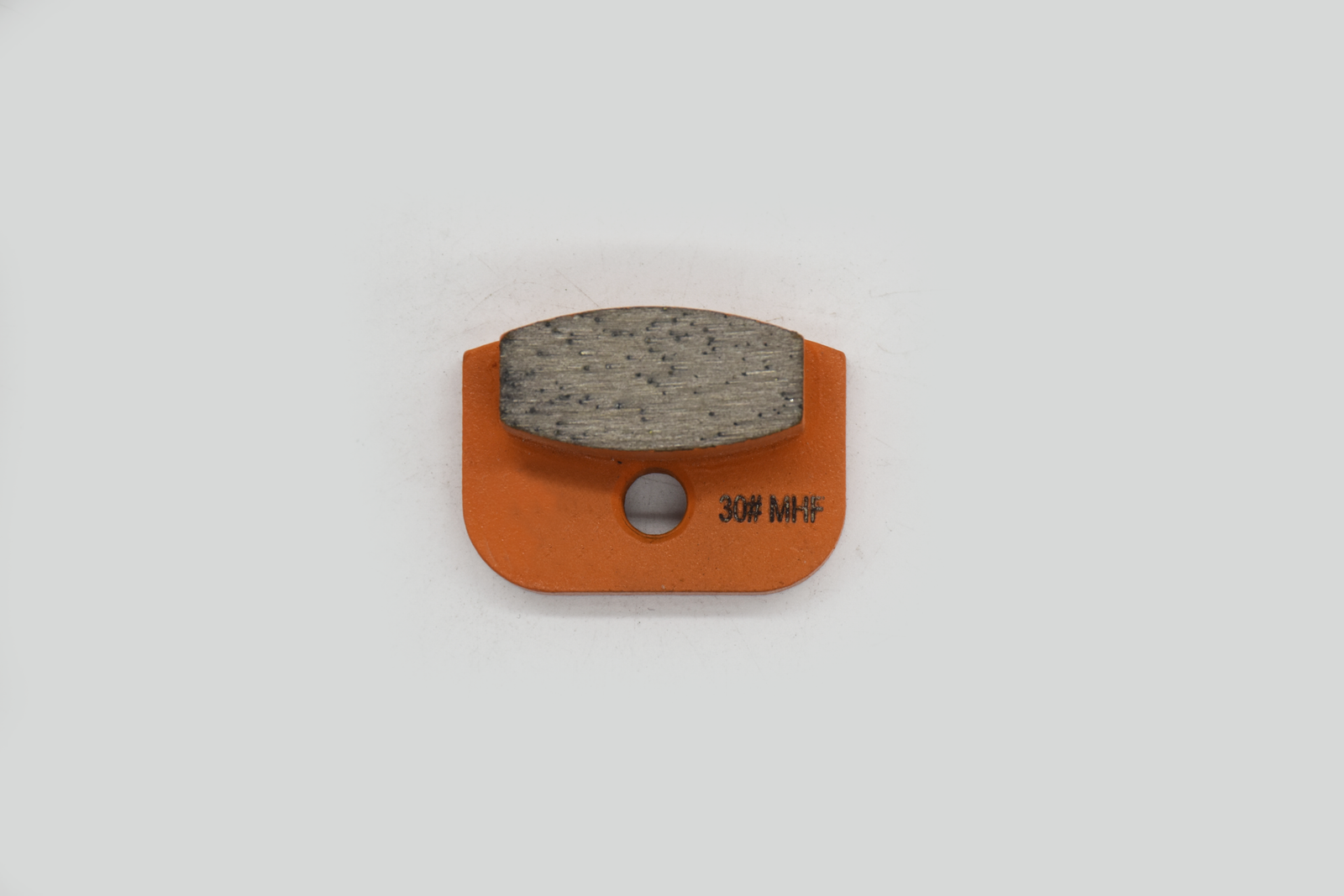 Orange Single-Hole Single-Segment Diamond Grinding Block
