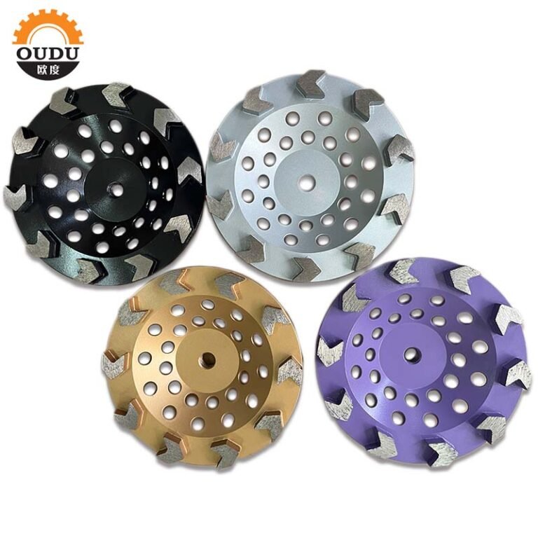 Arrow segment diamond cup wheel