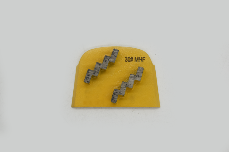 HTC Yellow Double-Stepped Diamond Grinding Shoe