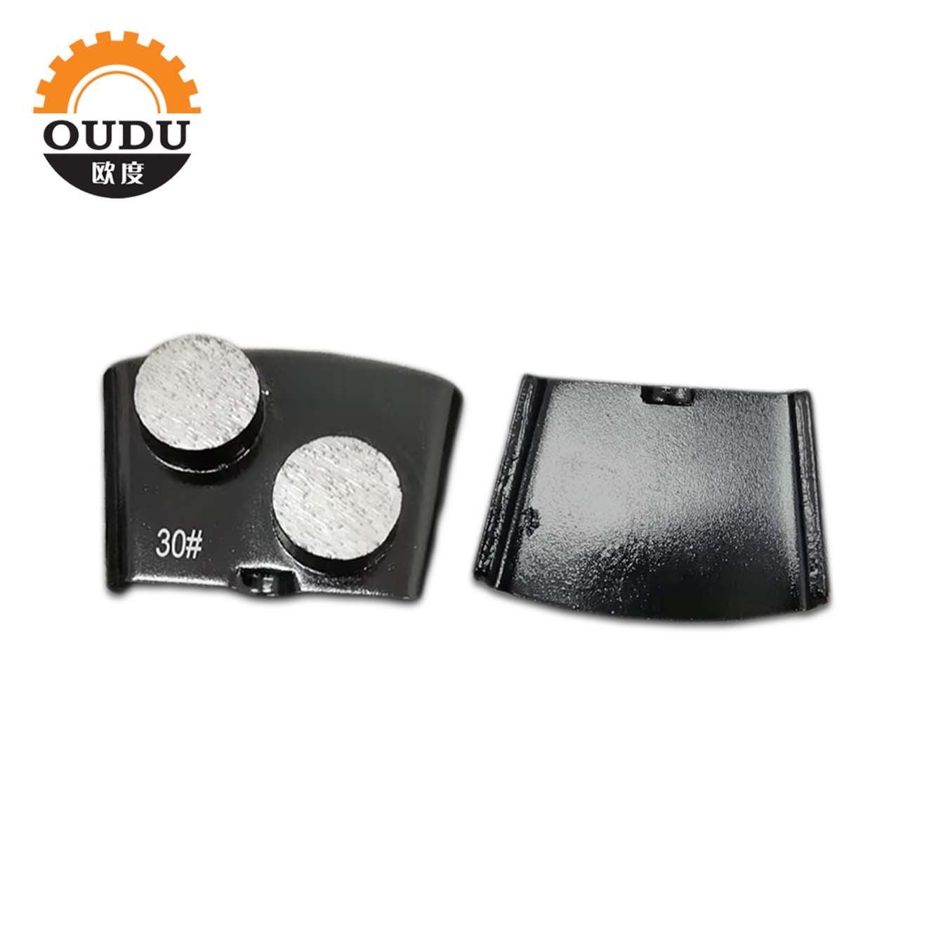 HTC two-round-segment diamond grinding shoe