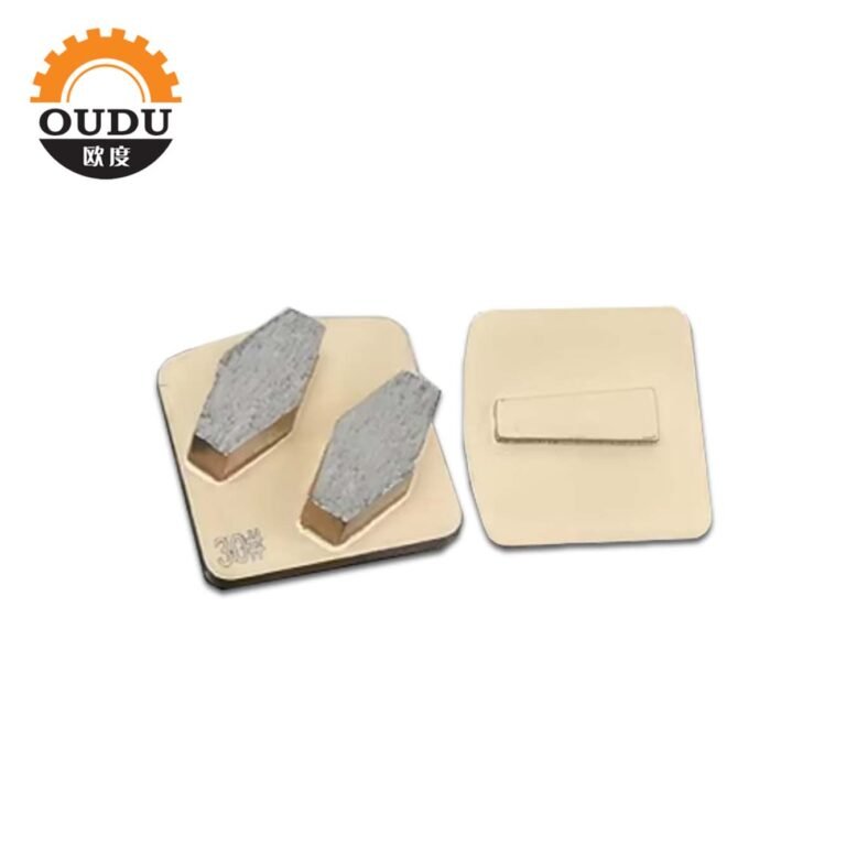 HTC Hexagonal double-segment metal bond grinding block