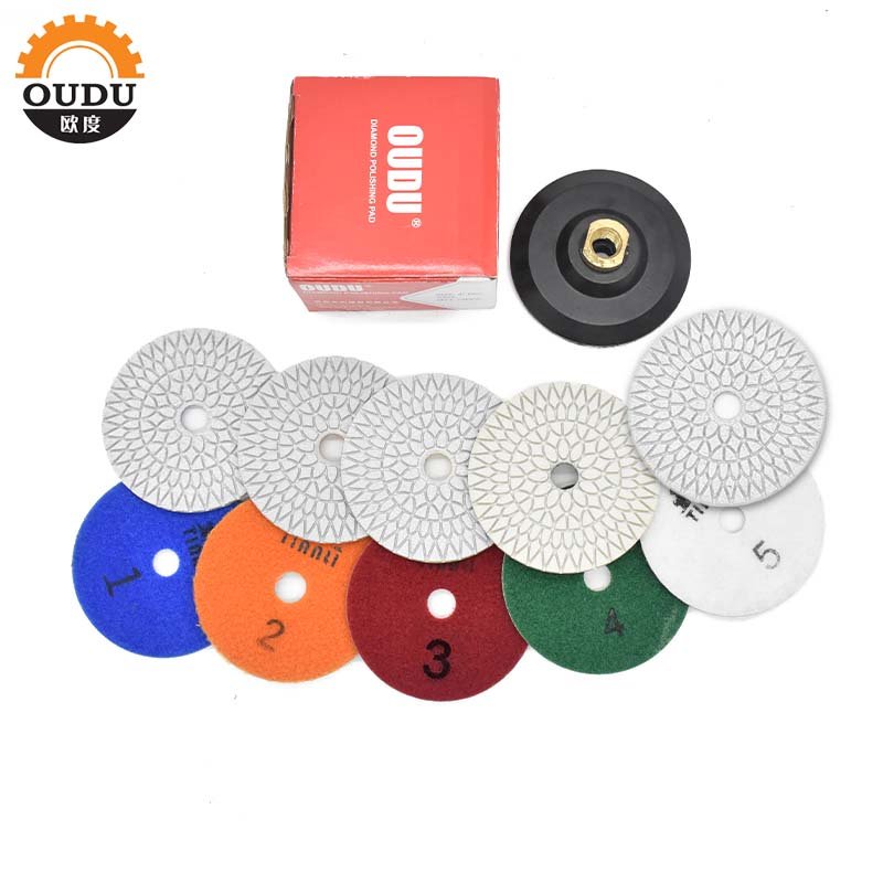 5-Step Sunflower Wet Polishing Pad