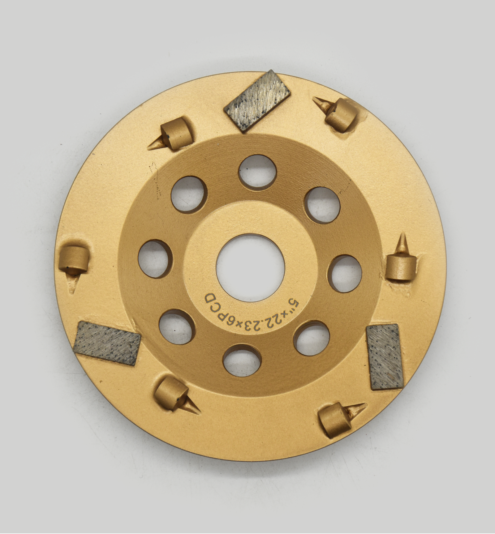 Gold 125mm Hybrid PCD & Diamond Grinding Disc