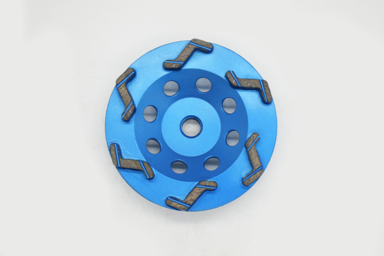 Blue 6-Segment Z-Shaped Diamond Grinding Disc