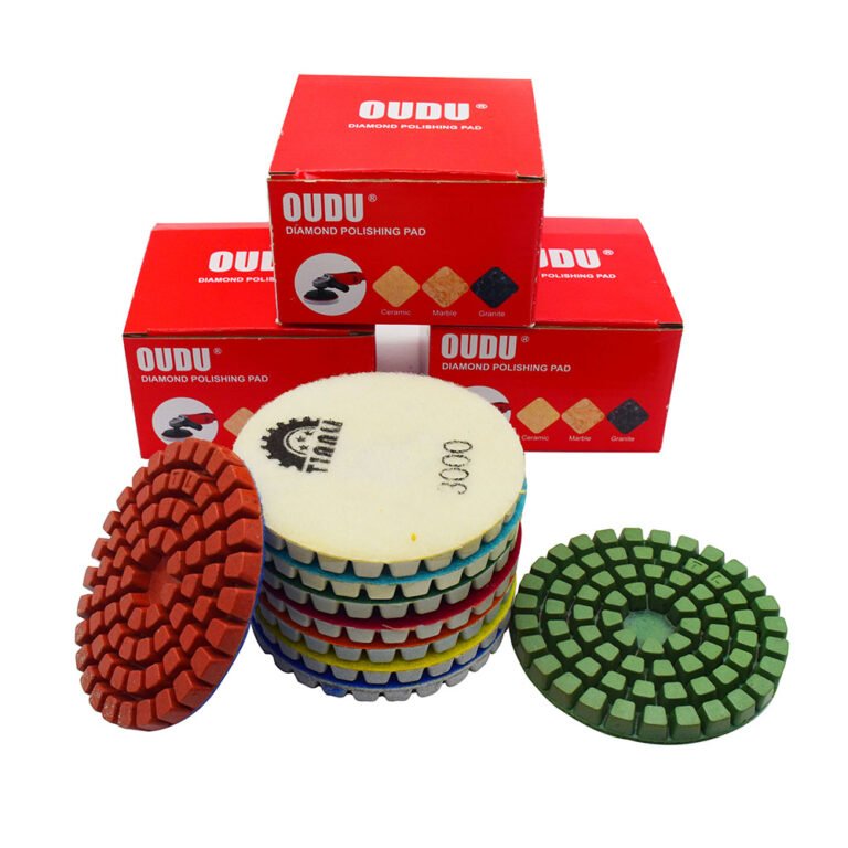 4-inch 8mm Resin Bond Diamond Polishing Pad