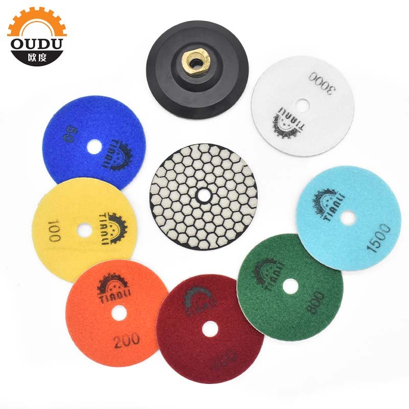 Tianli 7-step dry polishing pad