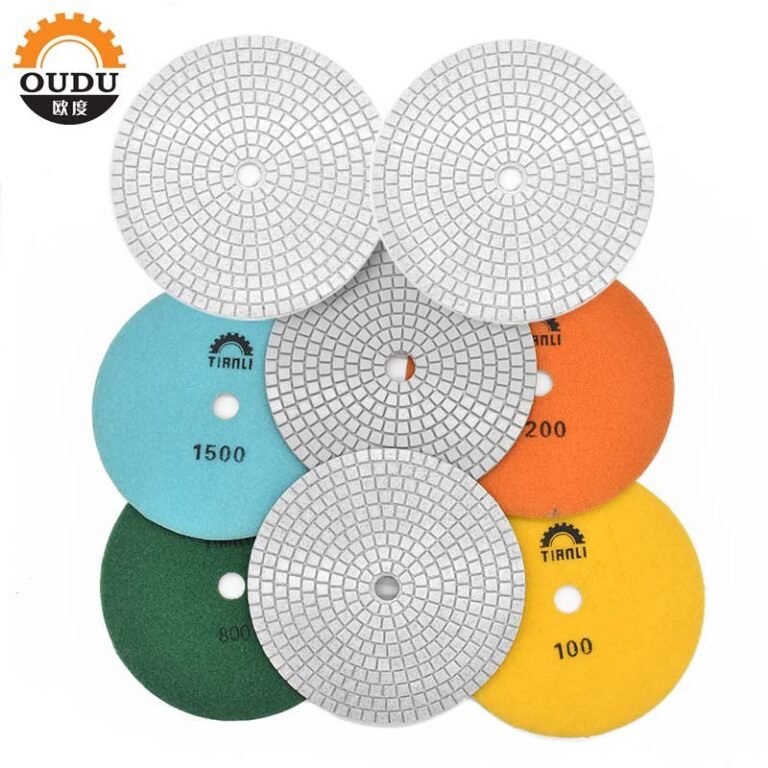 7-Inch 7-Step Wet Polishing Pad