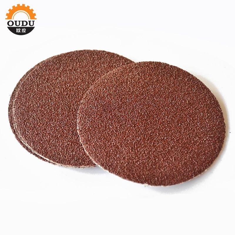 Red No-Hole Sanding Discs