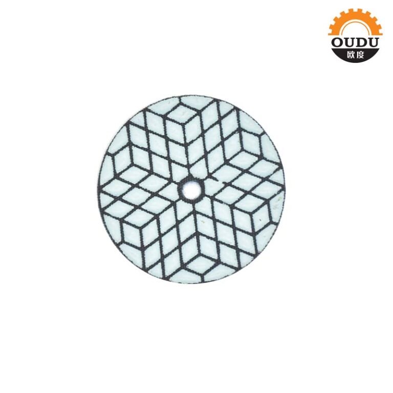 3 inch  grid-pattern dry polishing pad