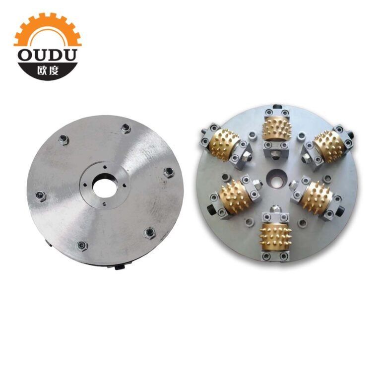 6-Roller Bush Hammer Plate for Concrete