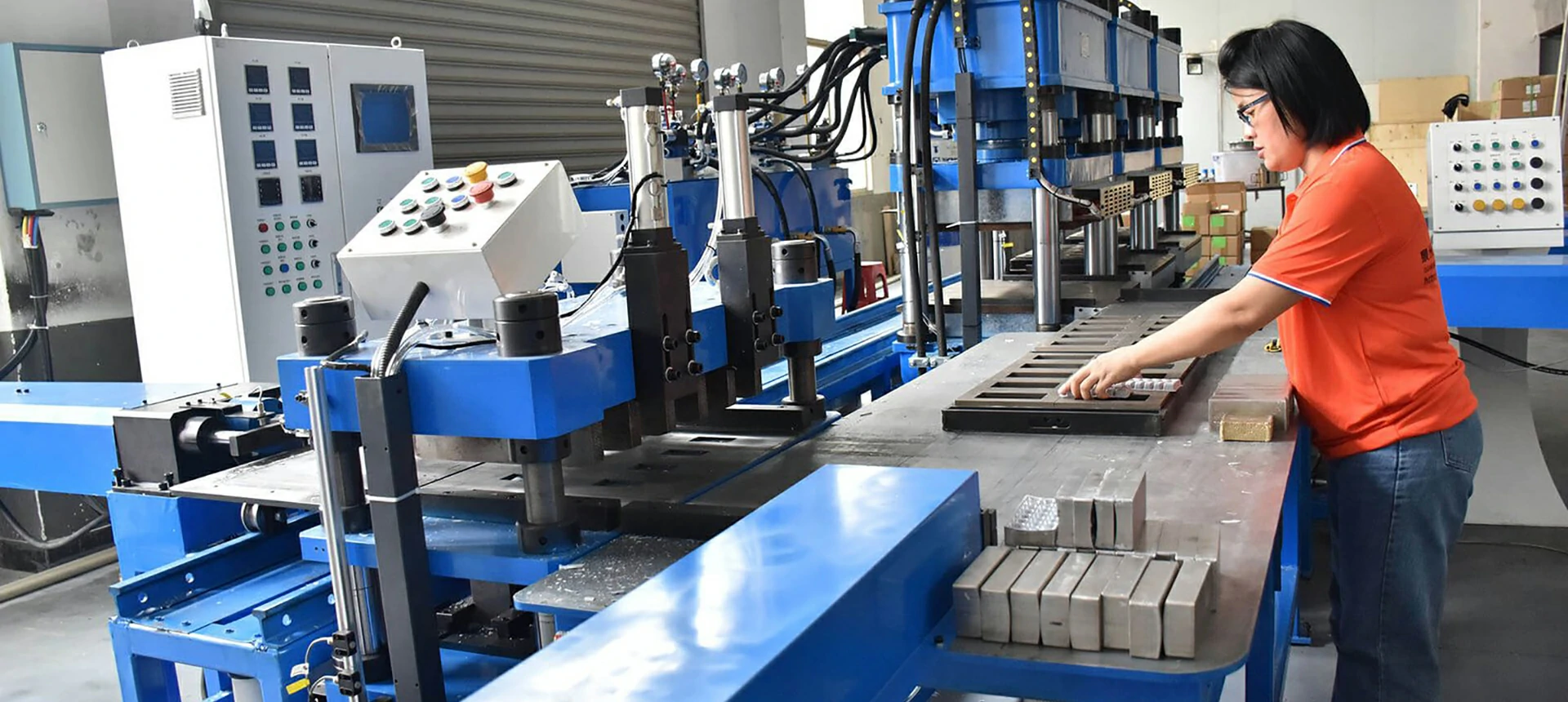 Tianli professional diamond tools manufacturing factory workshop and production line