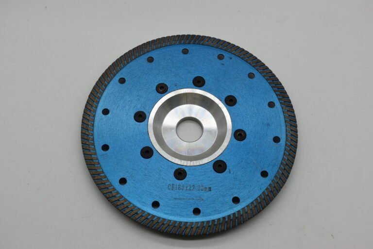 Blue Turbo Rim Diamond Saw Blade with Flange