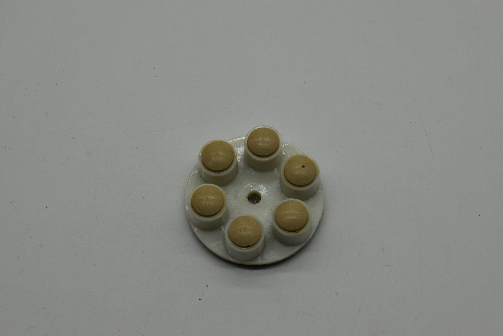 6-Button Resin Diamond Polishing Head with Round Base