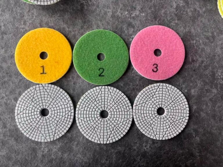 New US-Formula 3-Step Star-Pattern Wet Polishing Pad