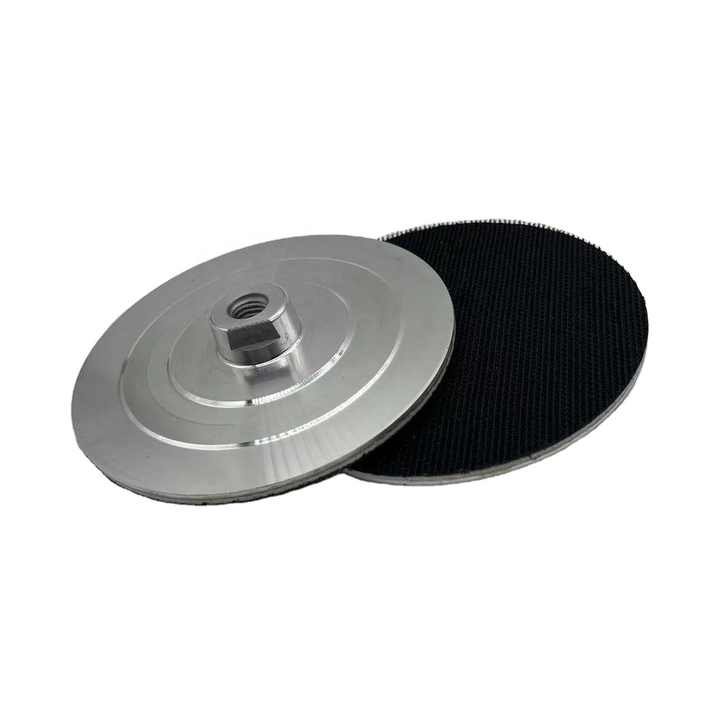 Thin aluminum backing pad
