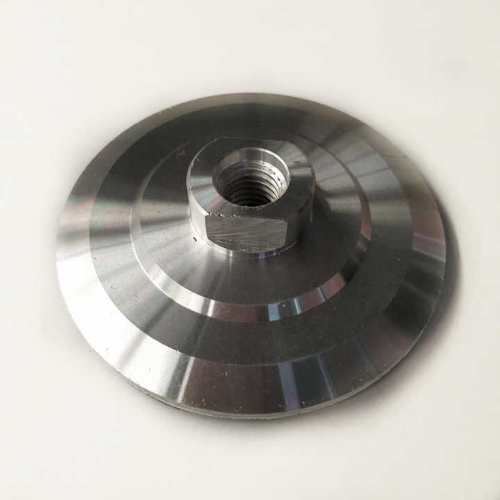 Aluminum alloy backing pad