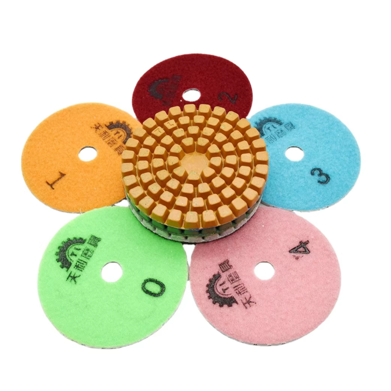 4-Inch 8mm Diamond Resurfacing Pad