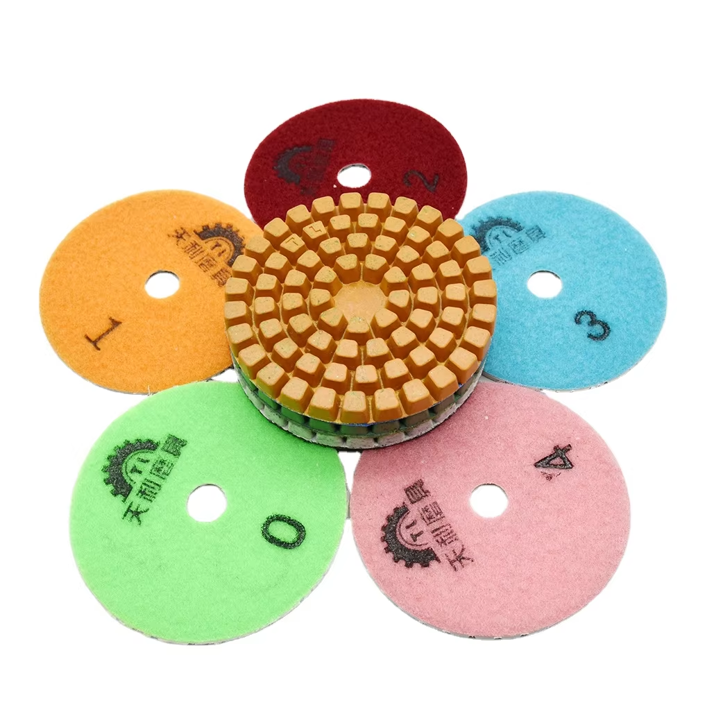 4-Inch 8mm Diamond Resurfacing Pad