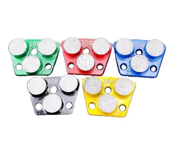 3-Round Segment Metal Bond Diamond Grinding Block