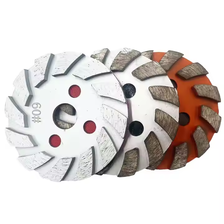 Spiral Metal Bond Diamond Grinding Disc