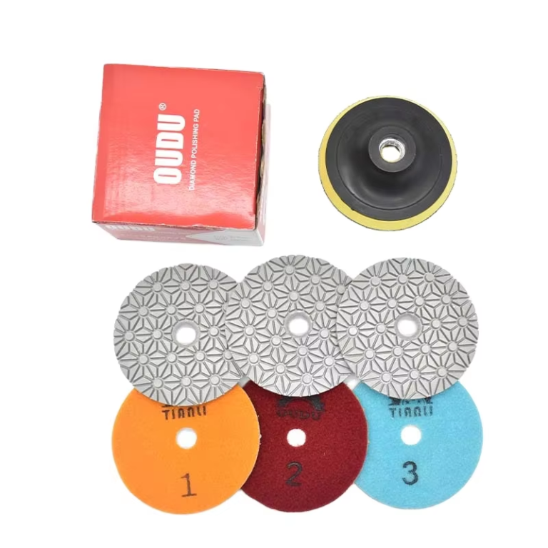 Tianli Plum Blossom 3-Step Wet Polishing Pad
